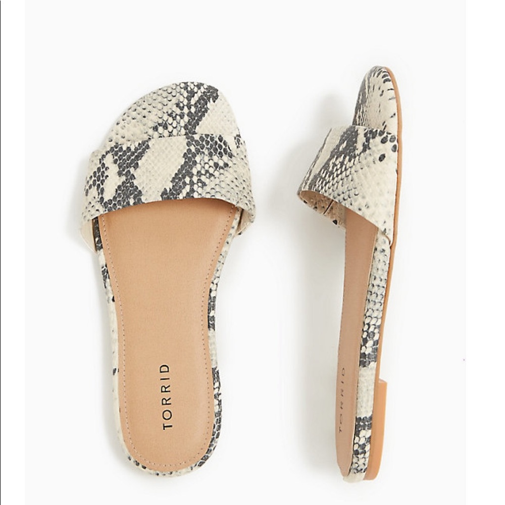 Torrid Python Sandals Wide Width - image 2